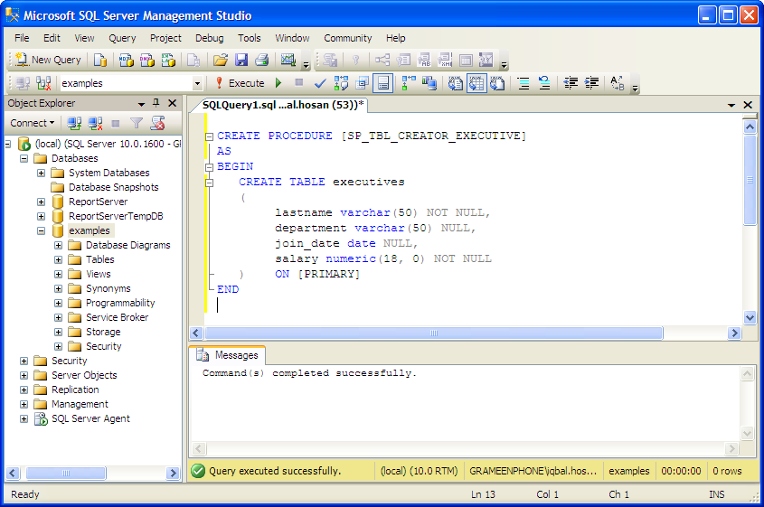 SQL COPY Table - javatpoint